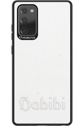 Habibi White on White - Samsung Galaxy Note 20