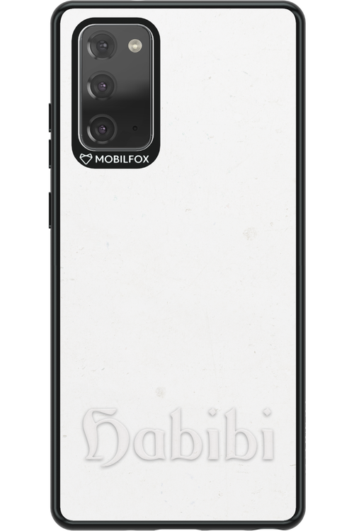 Habibi White on White - Samsung Galaxy Note 20