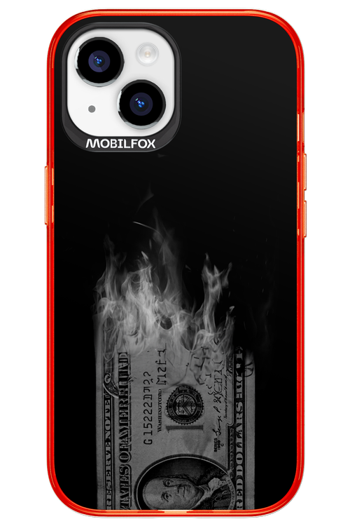 Money Burn B&W 2.0 - Apple iPhone 15