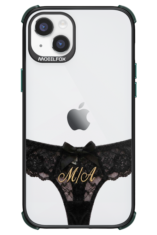 Black Panties Transparent 2.0 - Apple iPhone 14 Plus