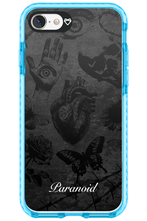 Paranoid (Black) - Apple iPhone SE 2022