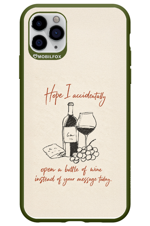 Bottle of wine 2.0 - Apple iPhone 11 Pro Max
