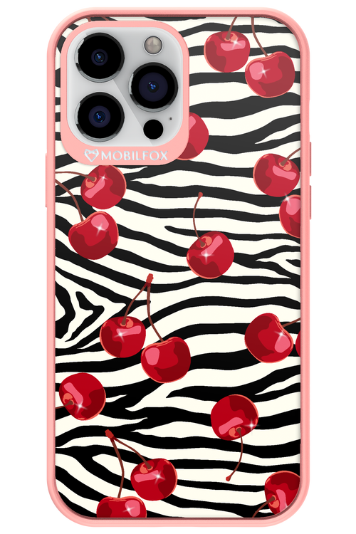 Zebra Cherry - Apple iPhone 13 Pro Max