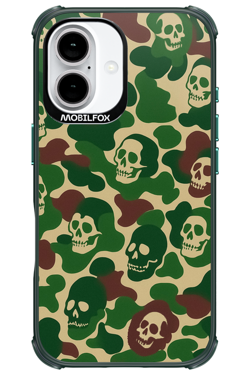 Camo Skull - Apple iPhone 16