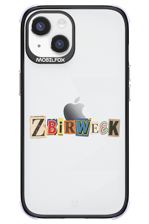 Zbirweek (transparent) 2.0 - Apple iPhone 14