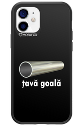 Țavă Goală Black - Apple iPhone 12