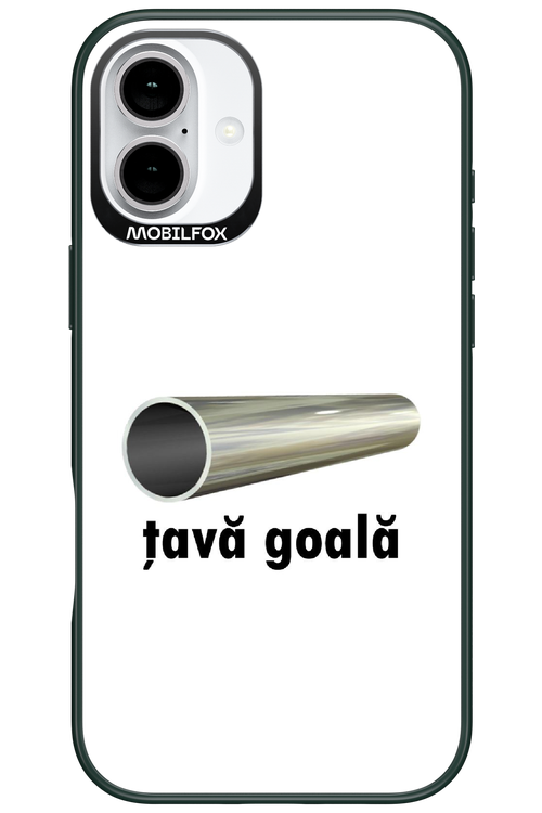 Țavă Goală White 2.0 - Apple iPhone 16 Plus