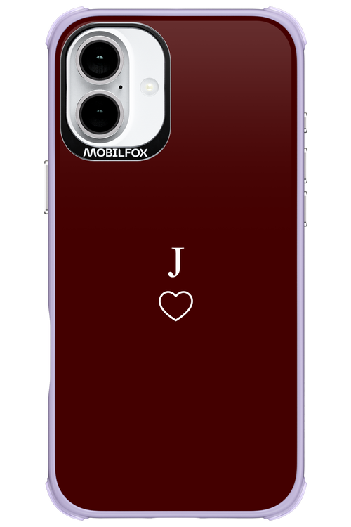 J Burgundia 2.0 - Apple iPhone 16 Plus