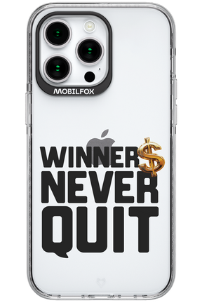 Winners Never Quit - Apple iPhone 15 Pro Max