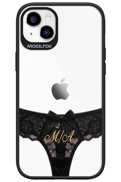 Black Panties Transparent 2.0 - Apple iPhone 14 Plus