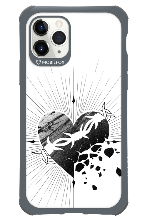 Fekete Szív 2.0 - Apple iPhone 11 Pro
