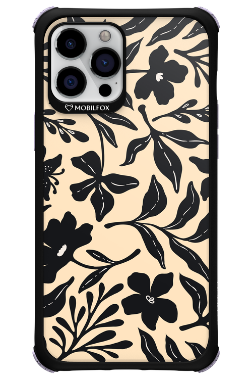 Black Flowers 2.0 - Apple iPhone 12 Pro Max