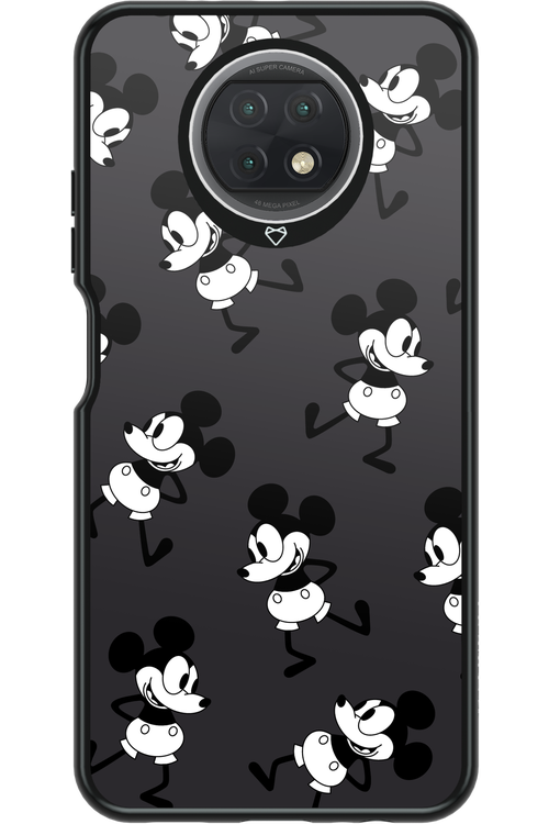 Iconic Mouse (antracite pattern) - Xiaomi Redmi Note 9T 5G