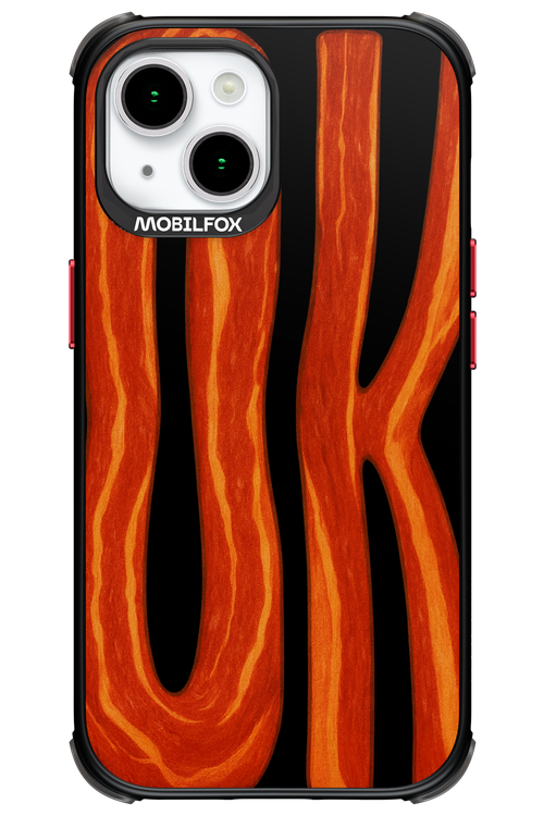 OK (Black-Red) - Apple iPhone 15