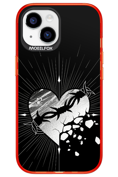 Fehér Szív 2.0 - Apple iPhone 15