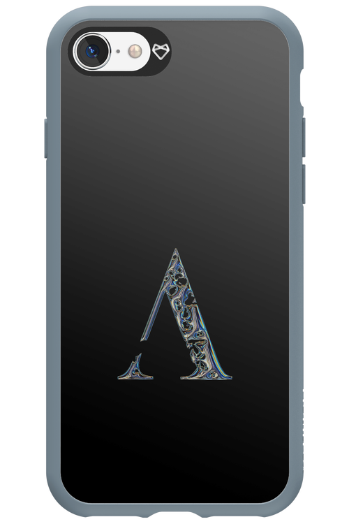 ⁠ ⁠Azteca A Chrome Logo - Apple iPhone SE 2020