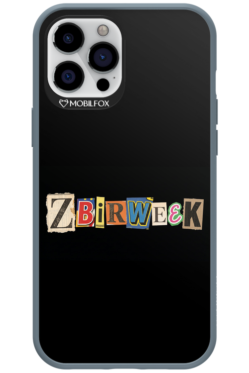 Zbirweek (black) 2.0 - Apple iPhone 12 Pro Max