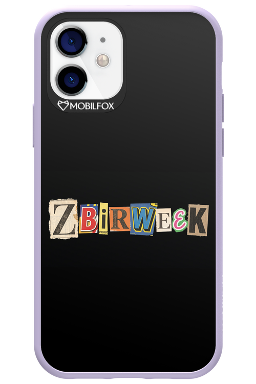 Zbirweek (black) 2.0 - Apple iPhone 12