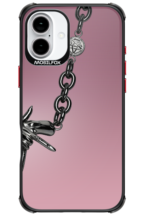 Chain dreapta roz 2.0 - Apple iPhone 16 Plus