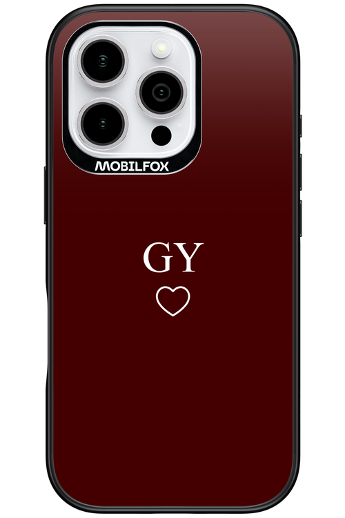 GY Burgundia 2.0 - Apple iPhone 16 Pro