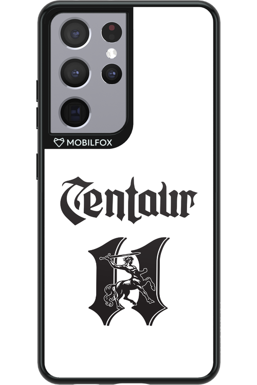 Centaur Logo White 2.0 - Samsung Galaxy S21 Ultra