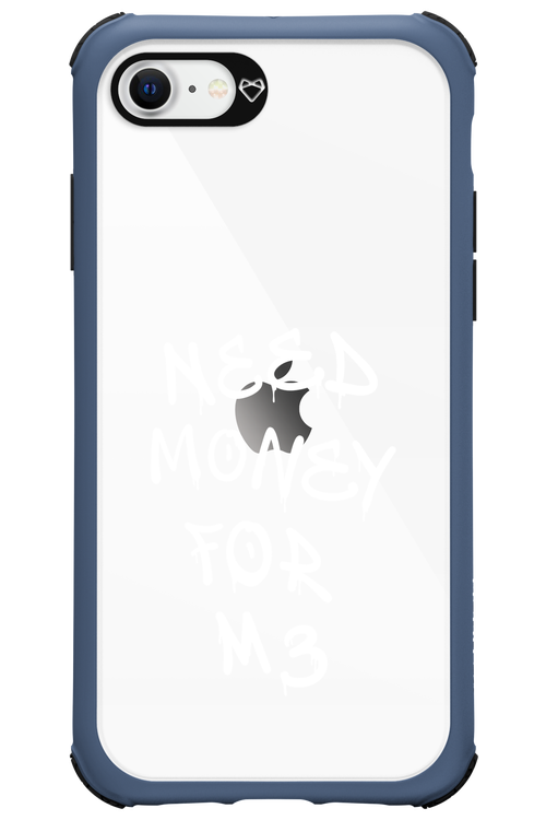 Need M3 Transparent White - Apple iPhone SE 2022