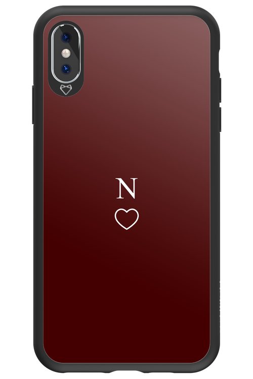 N Burgundia 2.0 - Apple iPhone XS Max