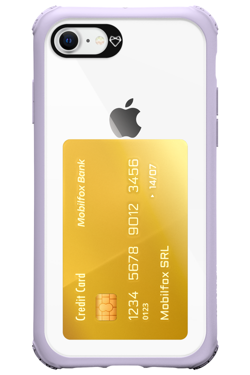 Gold Card - Apple iPhone 8