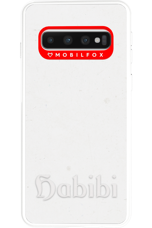 Habibi White on White - Samsung Galaxy S10