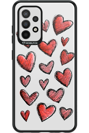 Red Love Transparent 2.0 - Samsung Galaxy A52 / A52 5G / A52s