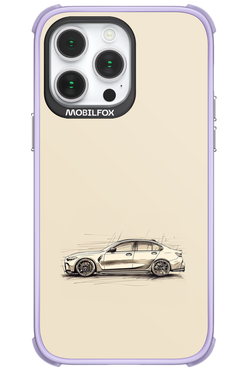 Sketch Car - Apple iPhone 14 Pro Max