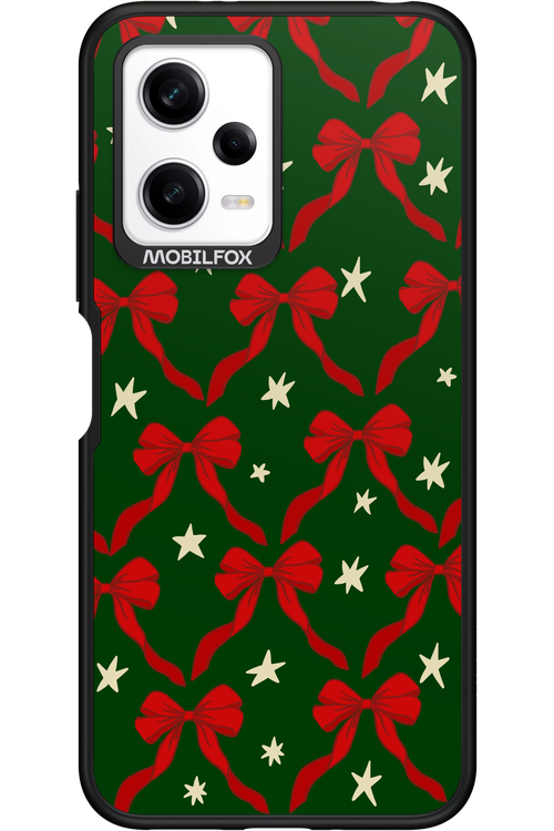 Bow & Stars (Green) - Xiaomi Redmi Note 12 5G