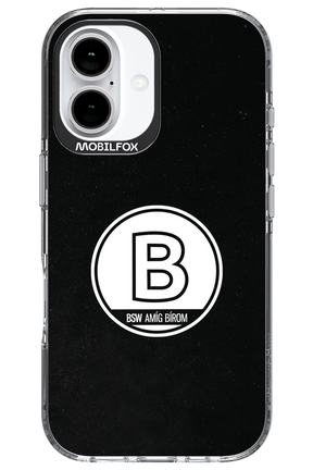 Amig bírom Black - Apple iPhone 16