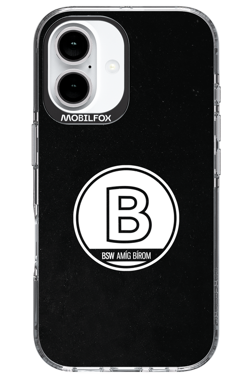 Amig bírom Black - Apple iPhone 16