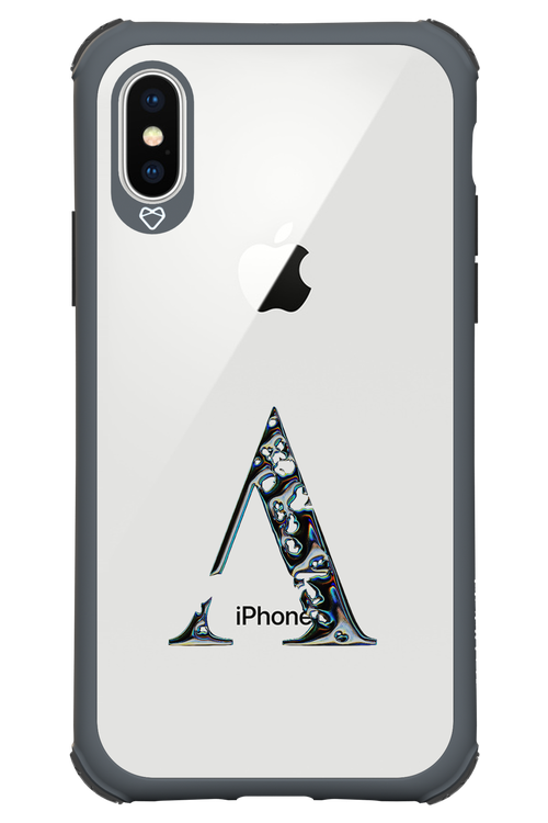 Azteca A Chrome Logo 2.0 - Apple iPhone XS