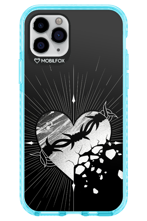 Fehér Szív - Apple iPhone 11 Pro