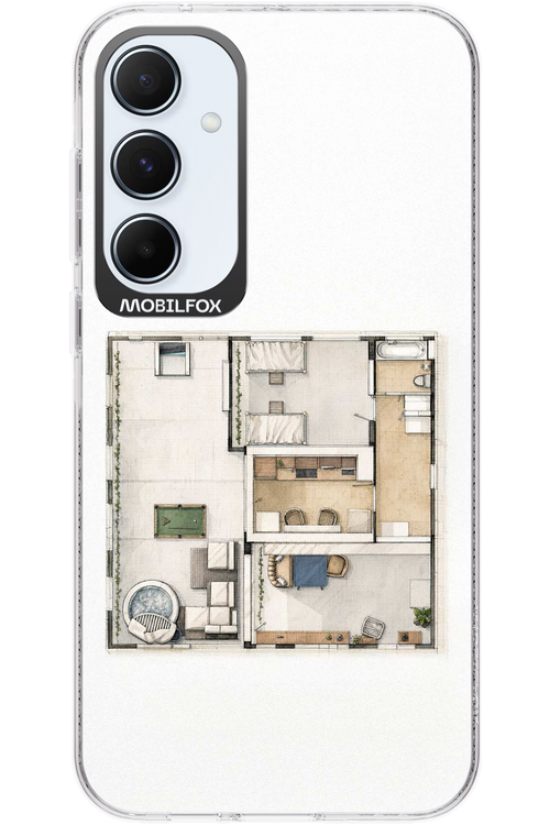 House Sketch 2.0 - Samsung Galaxy A55