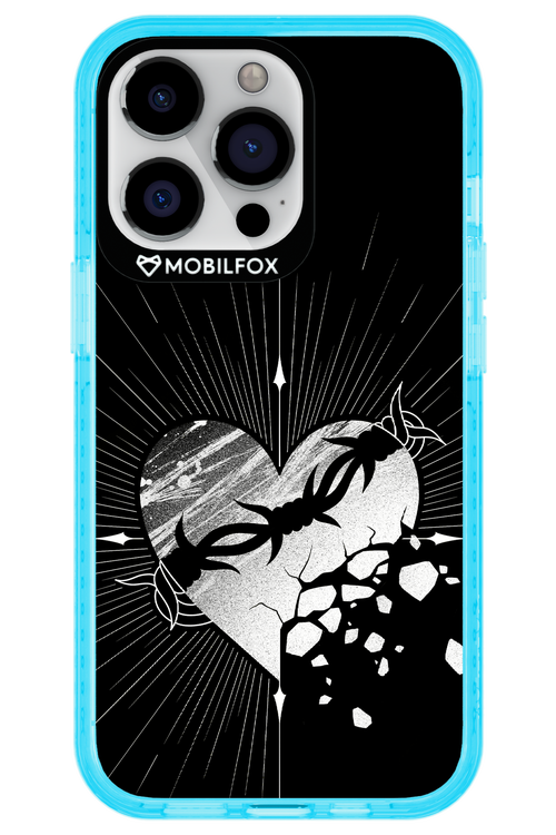 Fehér Szív - Apple iPhone 13 Pro