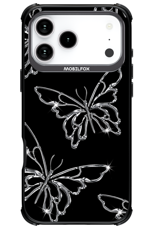 Silver Butterfly 2.0 - Apple iPhone 17 Pro Max