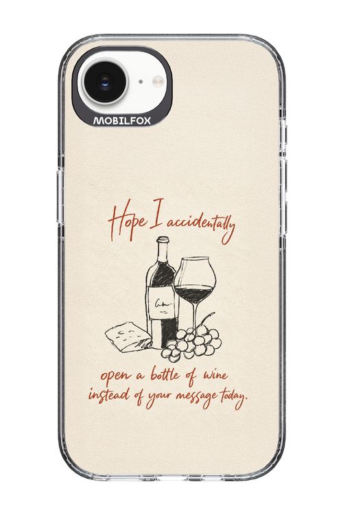 Bottle of wine 2.0 - Apple iPhone 17e