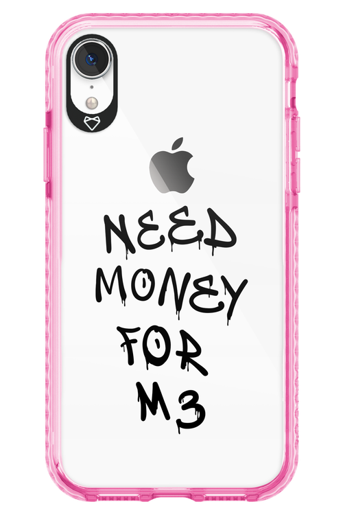 Need M3 Transparent Black - Apple iPhone XR