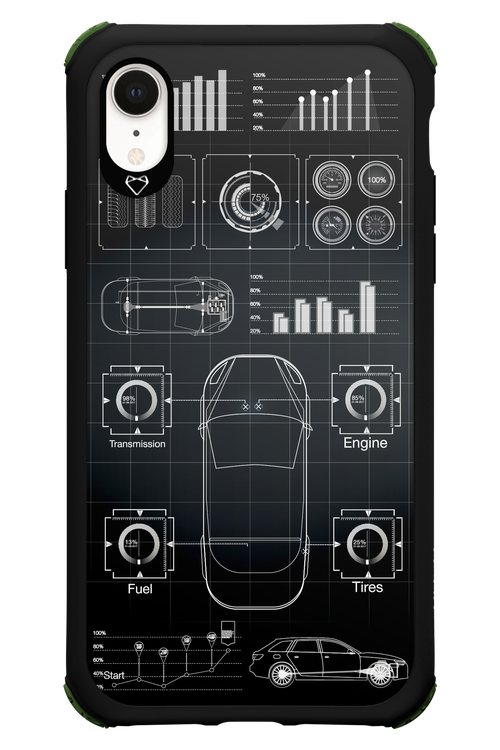 Cyber Grid 2.0 - Apple iPhone XR