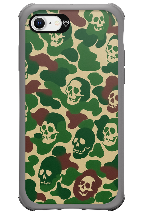 Camo Skull - Apple iPhone SE 2020