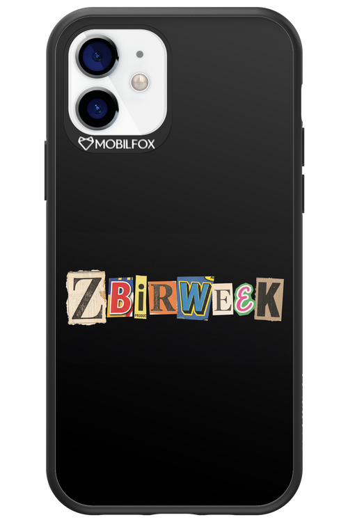 Zbirweek (black) 2.0 - Apple iPhone 12