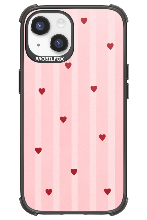 Red Little Hearts 2.0 - Apple iPhone 14