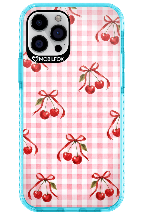 Pink Cherry Checked 2.0 - Apple iPhone 12 Pro