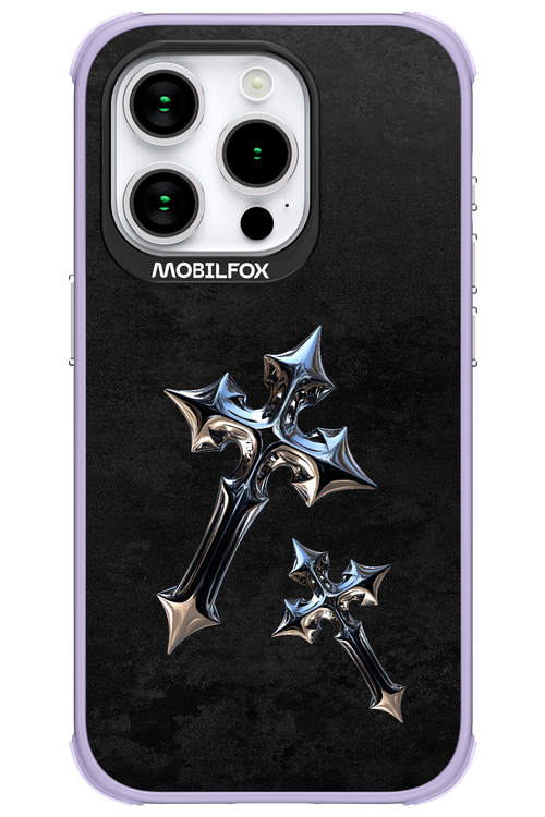 Chrome Crosses 2.0 - Apple iPhone 15 Pro