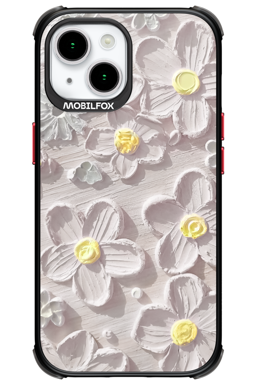 White Flowers 2.0 - Apple iPhone 15