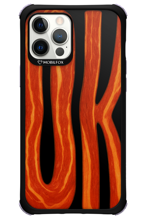 OK (Black-Red) - Apple iPhone 12 Pro Max