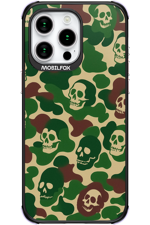 Camo Skull - Apple iPhone 15 Pro Max